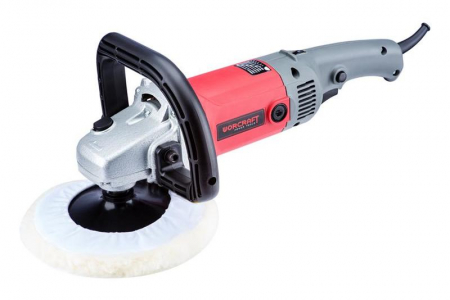 Polizor unghiular pentru polisat cu turatie reglabila, 180 mm, 1400 W, WORCRAFT [5]