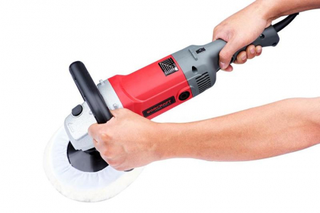 Polizor unghiular pentru polisat cu turatie reglabila, 180 mm, 1400 W, WORCRAFT [2]