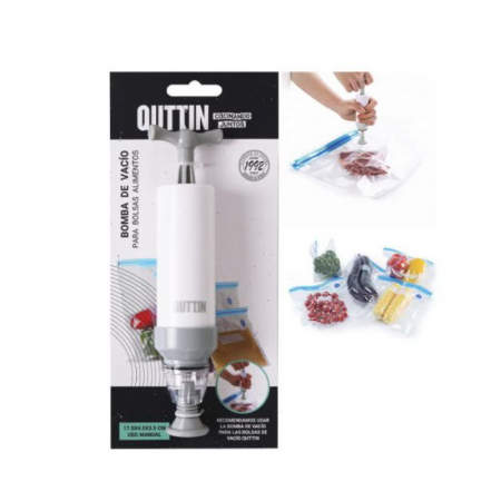 Pompa de vidat manuala, Quttin, 17.5x4.5x3.5cm [1]