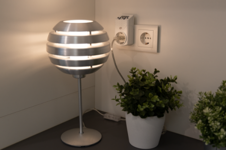 Priza programabila digitala, 16 A, 220 V, alba, Rev [6]