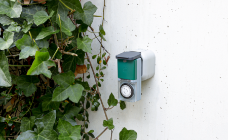 Priza programabila mecanic pentru exterior, IP44 [6]