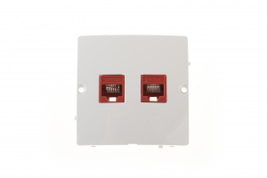 Constructii - Priza ST  de date( RJ45) dubla  gama basic modul kontakt