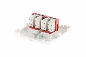 Priza ST  de date( RJ45) dubla  gama basic modul kontakt [2]