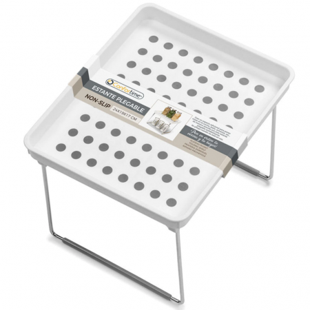 Raft mic, pliabil, pentru organizare in bucatarie, baie, lungime 24 x latime 19 x inaltime 17 cm Confortime [0]