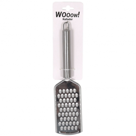 Razatoare manuala din inox cu maner negru, Wooow, pentru parmezan, legume si fructe [3]
