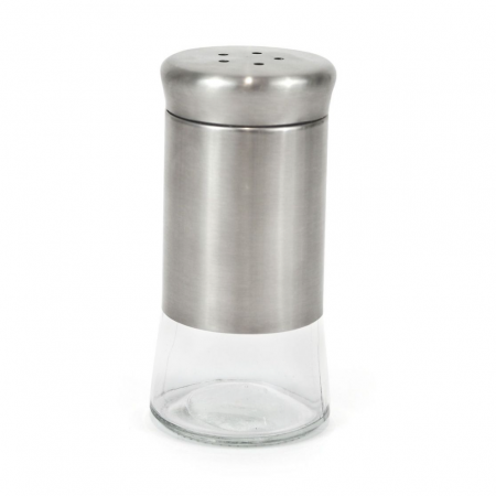 Recipient pentru condimente, Wooow, 150 ml din inox si sticla [0]