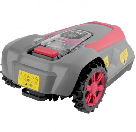 Robot de tuns iarba Worcraft, 4 Ah, 20V, baterie Li-Ion, latime de taiere 220 mm [1]