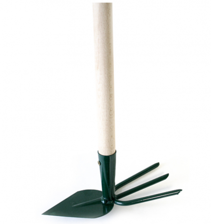 Unelte gradinarit - Sapaliga gradinarit 3 dinti cu maner de lemn Strend Pro H104, 60cm