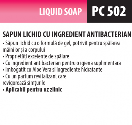Săpun lichid cu agent antibacterian, 5 litrii, Medix Professional [1]