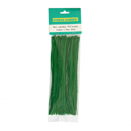 Accesorii pentru gradina - Set 100 buc sarma de legat pentru gradina, Strend Pro GardenTwist 0.4x3mm, lungime 25cm