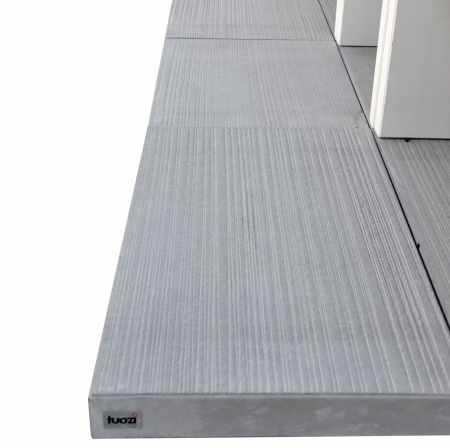 Pavaje si borduri - Set 16 Pavele din beton Tuozi cu finisaj cu zgarieturi pentru bucatarii de vara, alei, terase