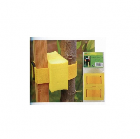 Set 2 buc legaturi pomi, Strend Pro GreenGarden 64cm, cu protectie de burete pentru pomii tineri [2]