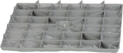 Set 4 dale pentru potecă grădină Strend Pro, efect piatră, PP, gri, 30×30 cm [4]