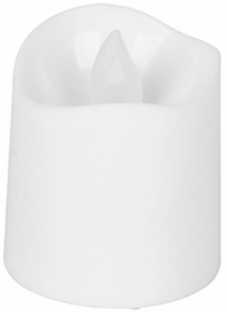 Set 4 lumanari led albe cu lumina calda si efect de flacara, 3,8x5 cm, MagicHome [0]