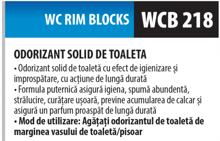 Set 5 odorizante de wc Medix Professional cu parfum de lavanda si punga cu zip pentru pastrarea prospetimii (5 x 55g) [1]