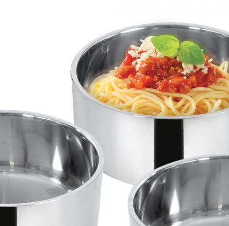 Set de 3 Cutii pentru Pranz Privilege Otel inoxidabil Stivuibil [6]