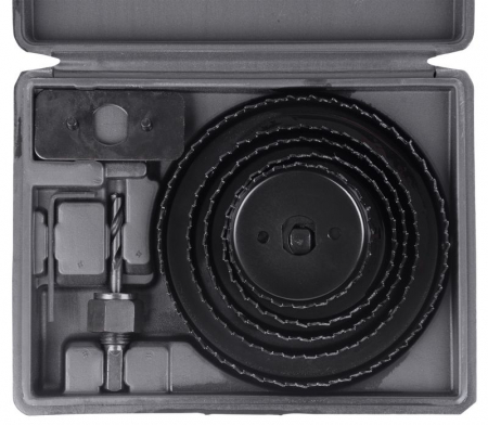 Set de freze/carote, 8 bucati, 64-127 mm, Strend Pro [1]