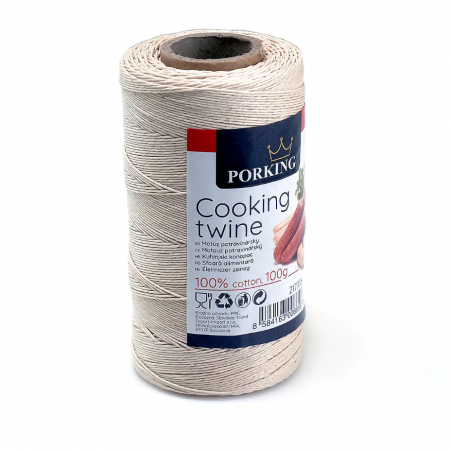 Sfoara bumbac pentru legat mezeluri, 100g,  285 m [1]