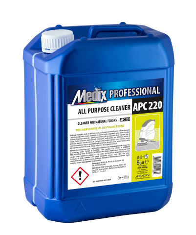 HoReCa - Solutie multi suprafete low foaming pentru masinile de spalat pardoseli profesionale, 5L, Medix Professional