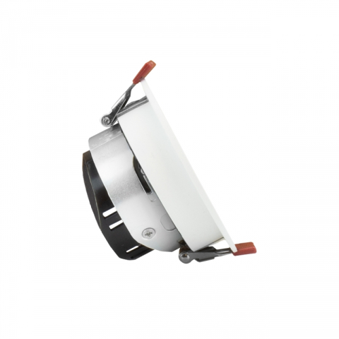 Spot led alb 10W GU10 250V IP20 FI 85x50 mm, gaura de montaj 75 mm, Spectrum [1]