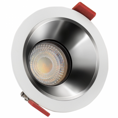 Spoturi - Spot alb led GU10 250V IP20 FI 85x50 mm, gaura de montaj 75 mm, Spectrum