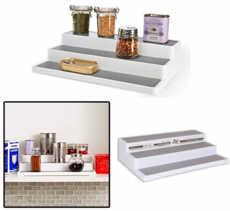 Suport 3 trepte pentru condimente sau obiecte mici, 36 x 24,5 cm, Confortime [1]