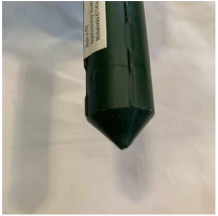 Suport/arac pentru plante, rosii, metal + PVC, verde, 1.6x150 cm, Strend Pro [2]