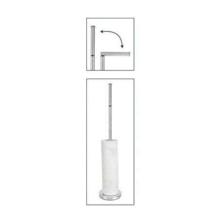 Suport pentru 6 role de hartie igienica, 75 x 15 cm, Confortime [2]