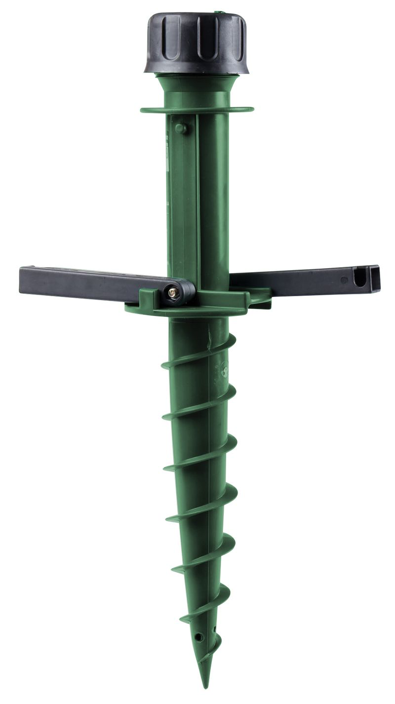 Gradina - Suport metalic pentru umbrelă de plajă cu filet, Ø22-34 mm, Strend Pro