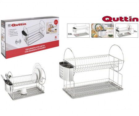 Suport uscator de vase inox 49.5 x 24 x 35 cm [2]