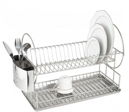 Suport uscator de vase inox 49.5 x 24 x 35 cm [0]