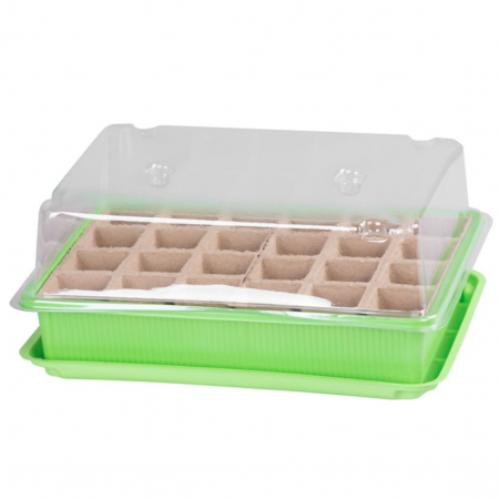 Sere si solarii - Tava pentru rasaduri cu 24 de alveole, 27,5x20,5x7 cm