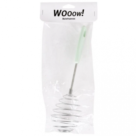 Tel de bucatarie Wooow, tip arc/spirala pentru batut oua, verde [1]