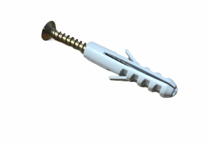 Set 100 de bucati dibluri cu surub, universal FY8, polipropilena, gri - Unifix [0]