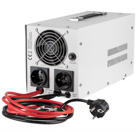 Ups pentru centrale termice, sinus pur, 1000va/700w, 12v, Kemot [1]