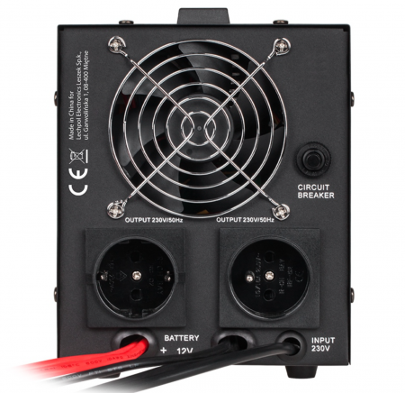 Ups pentru centrale termice, sinus pur, 1000va/700w, 12v, Kemot [2]