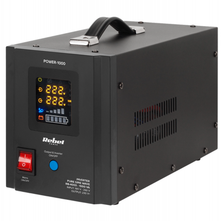 Electronice si electrocasnice - Ups pentru centrale termice, sinus pur, 1000va, 700w, 12v, Rebel