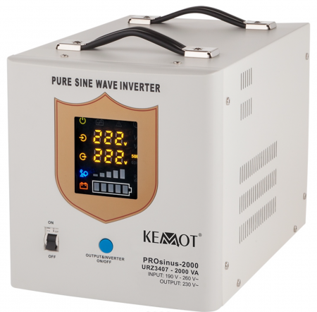 Electronice si electrocasnice - Ups pentru centrale termice, sinus pur, 2000VA/1200W, 12V, Kemot
