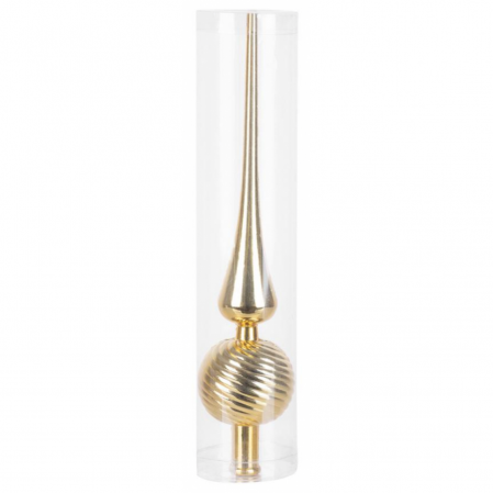 Varf pentru bradul de Craciun, 28 cm, auriu, MagicHome [1]