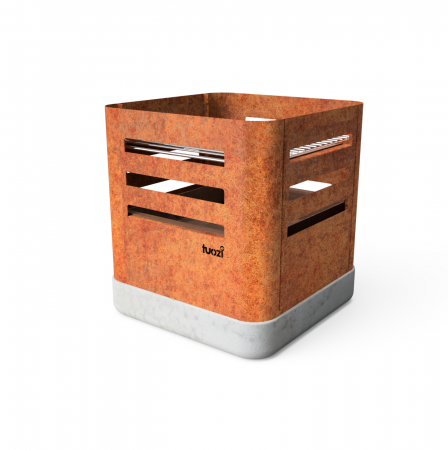 Mobilier gradina - Vatra de foc pentru gradina, Tharsis, 37.5 × 37.5 × 40 cm