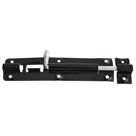 Casa - Zavor aplicat de interior cu bolt rotund si mecanism blocare, Strend Pro T-LINK 125 mm