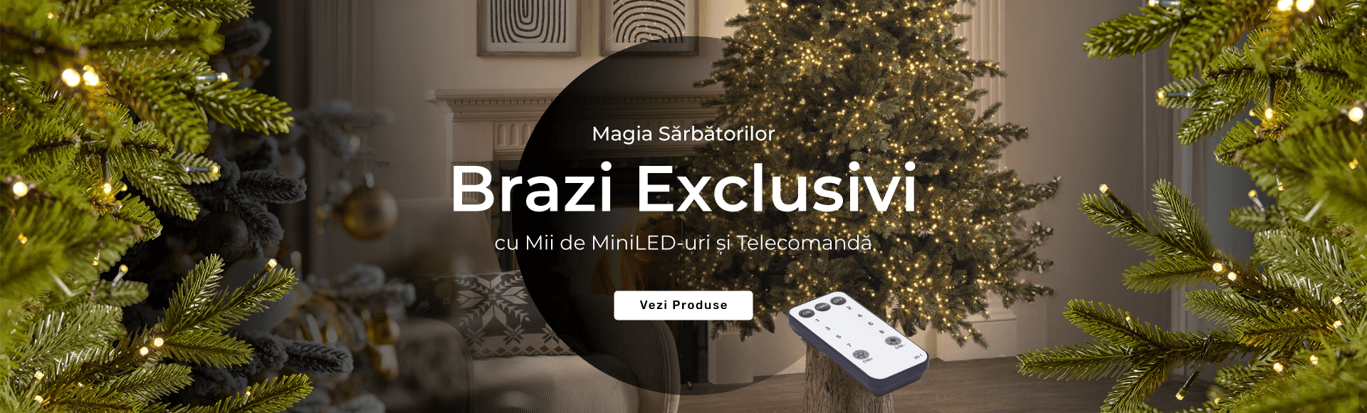 Brazi Exclusivi cu mii de luminite/leduri/telecomanda