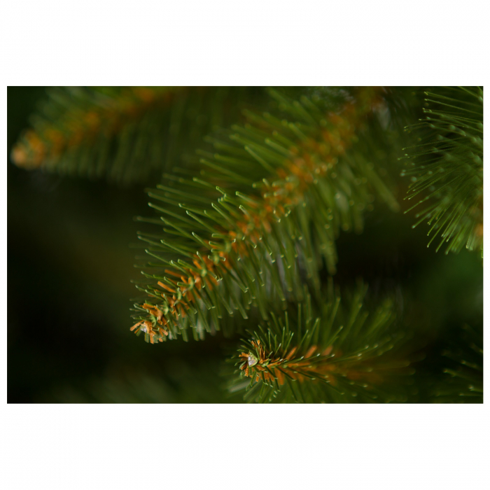 Brad artificial Siberian Spruce , PVC, 220 cm, verde   - BraziPremium.ro [5]
