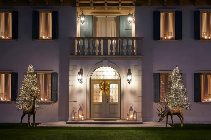 Brad artificial impermeabil Pin Spark de Lux cu 13000 Mini Led, exterior-interior, PE, 365 cm, verde  - BraziPremium.ro [5]
