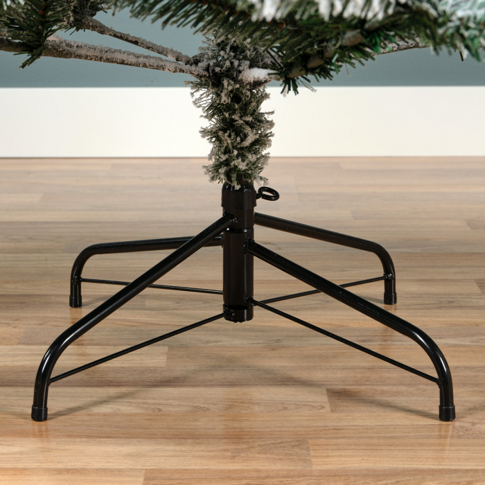 Brad artificial cu zapada Monarch pine, 180 cm, PVC, alb - BraziPremium.ro [3]