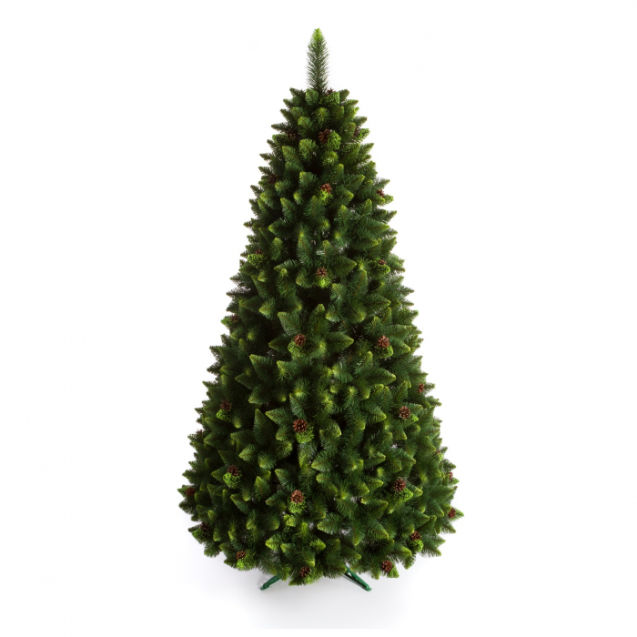 Brad artificial Pin de munte, PVC, 220 cm, verde  - BraziPremium.ro [2]