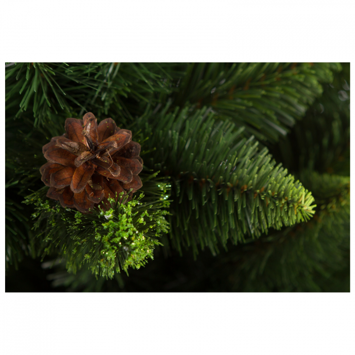 Brad artificial Pin de munte, PVC, 300 cm, verde - BraziPremium.ro [5]