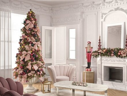 Brad artificial Pino Luxury cu lumini, ace 3D, 180 cm, 2000 LED uri, PE, verde  - BraziPremium.ro [6]