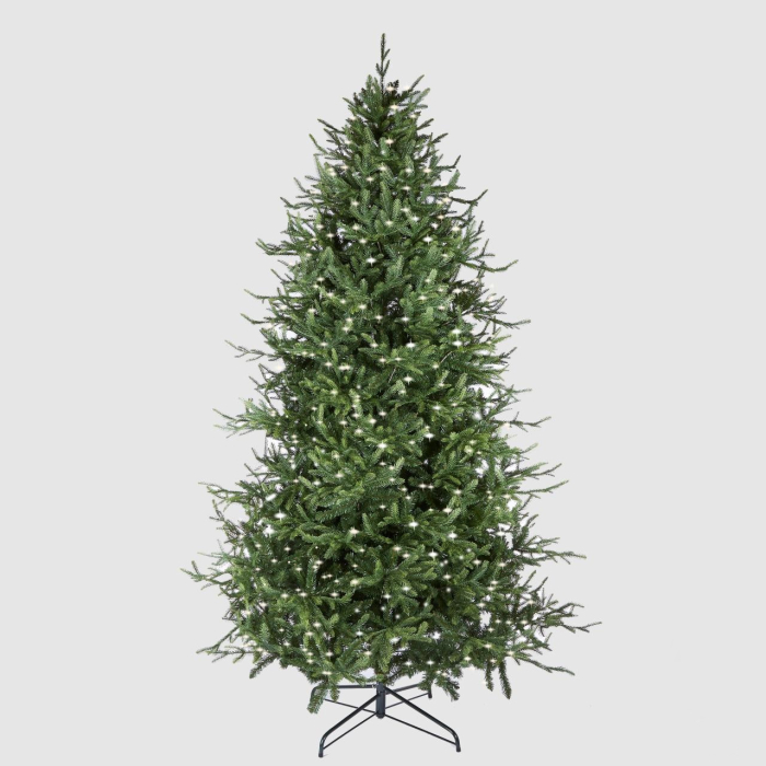 Brad artificial Pino Luxury cu lumini si telecomanda, 180 cm, 3000 LED uri, PE, verde [4]