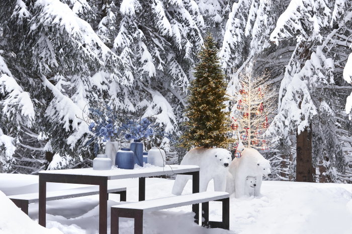 Brad artificial Imperial New cu 4000 MiniLed-uri si telecomanda, 210 cm, Full 3D, PE, verde [5]